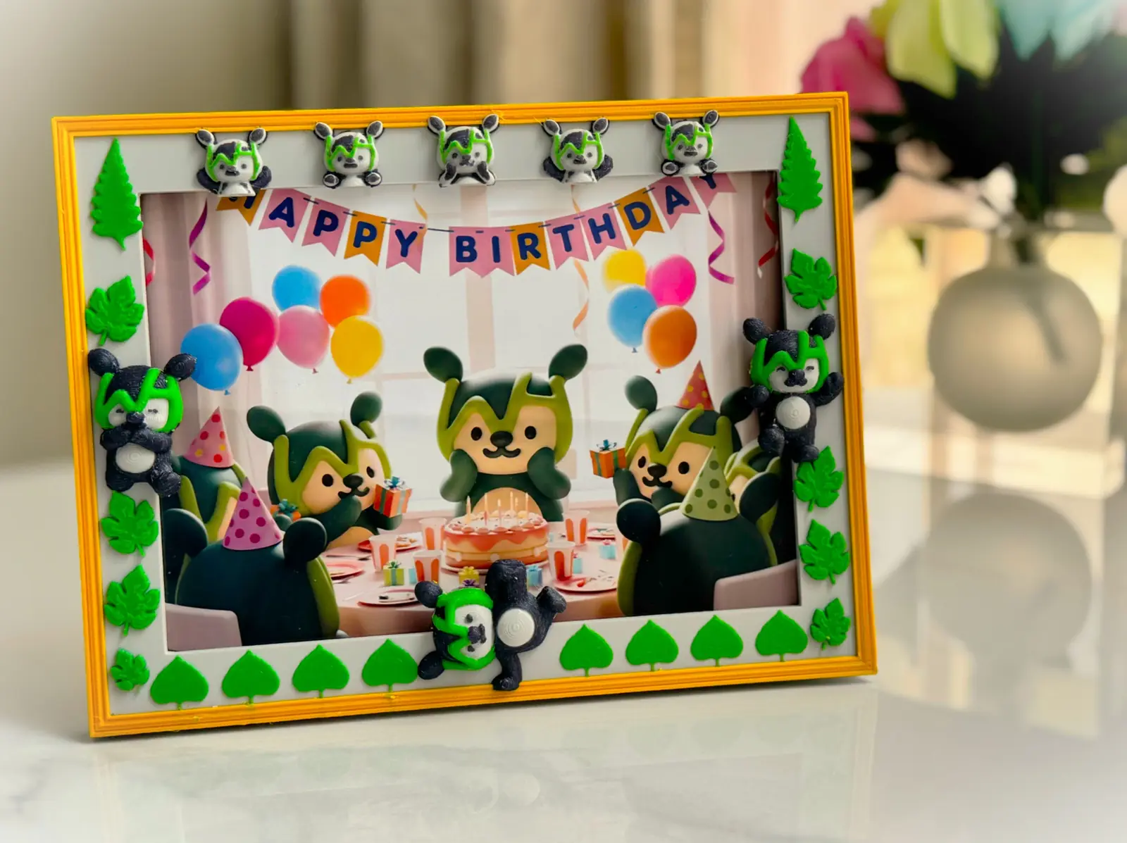 Photo frame preview